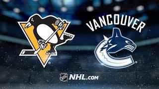 Pittsburgh Penguins vs Vancouver Canucks | Oct.28, 2022 | Game Highlights | NHL 2023 | Обзор матча