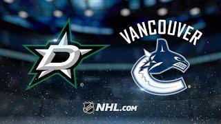 Dallas Stars vs Vancouver Canucks | Nov.7, 2021 | Game Highlights | NHL 2022 | Обзор матча