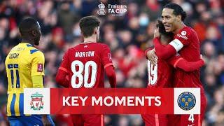 Liverpool v Shrewsbury Town | Key Moments | Third Round | Emirates FA Cup 2021-22
