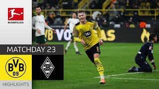 Borussia Dortmund - Borussia M'gladbach 6-0 | Highlights | Matchday 23 – Bundesliga 2021/22