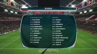 Словения - Россия 1-2 Обзор Матча 2021 PES 17