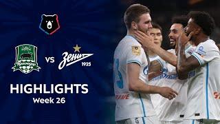 Highlights FC Krasnodar vs Zenit (1-3) | RPL 2021/22