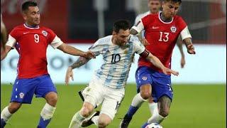 Обзор матча Аргентина - Чили - 1:1. Copa America-2021