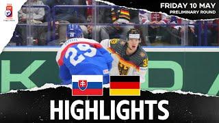 Highlights | Slovakia vs. Germany | 2024 #MensWorlds