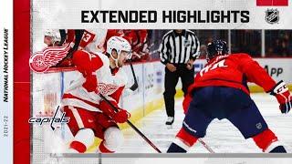 Detroit Red Wings vs Washington Capitals | Oct.27, 2021 | Game Highlights | NHL 2022 | Обзор матча