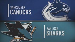 Ванкувер - Сан-Хосе | Vancouver Canucks vs San Jose Sharks  | НХЛ обзор матчей 02.11.2019г.