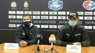 Пресс-конференция по итогам матча "Старт" - "Байкал-Энергия".