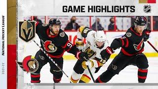 Vegas Golden Knights vs Ottawa Senators | Nov.04, 2021 | Game Highlights | NHL 2022 | Обзор матча