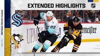 Seattle Kraken vs Pittsburgh Penguins | Jan.27, 2022 | Game Highlights | NHL 2022 | Обзор матча
