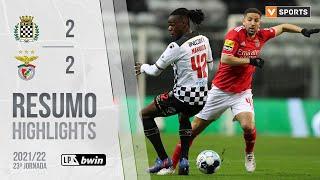 Highlights | Resumo: Boavista 2-2 Benfica (Liga 21/22 #23)
