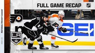 Philadelphia Flyers vs Los Angeles Kings | Jan.01, 2022 | Game Highlights | NHL 2022 | Обзор матча