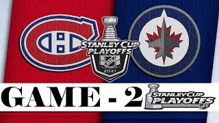 Montreal Canadiens vs Winnipeg Jets | Stanley Cup 2021 | Game 2 | Jun.04, 2021 | Обзор матча