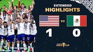 Extended Highlights: USA 1-0 Mexico - 2021 Gold Cup Final