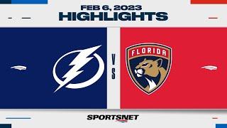 NHL Highlights | Lightning vs. Panthers - February 6, 2023