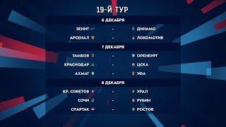 Российская премьер-лига. Обзор 19-го тура