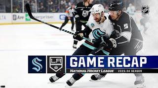 Сиэтл Кракен - Лос-Анджелес Кингз | 3 апреля, 2024 | Обзор матча | Регулярный сезон НХЛ