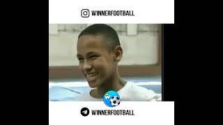 Неймар в детстве. Neymar as a child.