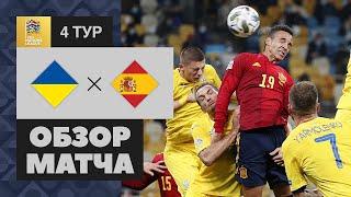 13.10.2020 Украина - Испания - 1:0. Обзор матча