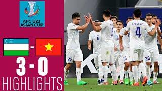 Узбекистан U23 — Вьетнам U23 3-0: лучшие голы | U23 Кубок Азии 2024 года