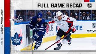 Washington Capitals vs Toronto Maple Leafs | Oct.13, 2022 | Game Highlights | NHL 2023 | Обзор матча