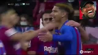 Севилья - Барселона 1-1. Видео. Обзор матча и голы. Sevilla-Barcelona 1:1. Highlights  21.12.2021