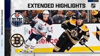 Edmonton Oilers vs Boston Bruins | Nov.11, 2021 | Game Highlights | NHL 2022 | Обзор матча