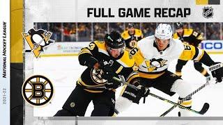 Pittsburgh Penguins vs Boston Bruins | Feb.08, 2022 | Game Highlights | NHL 2022 | Обзор матча