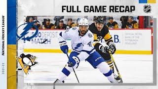Tampa Bay Lightning vs Pittsburgh Penguins | Oct.26, 2021 | Game Highlights | NHL 2022 | Обзор матча