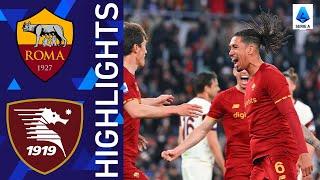 Roma 2-1 Salernitana | A comeback win for the Giallorossi! | Serie A 2021/22