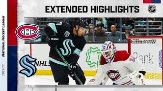 Montreal Canadiens vs Seattle Kraken | Oct.26, 2021 | Game Highlights | NHL 2022 | Обзор матча