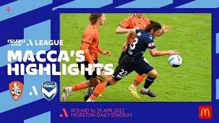 Brisbane Roar v Melbourne Victory - Macca's® Highlights | Isuzu UTE A-League