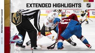 Vegas Golden Knights vs Colorado Avalanche | Oct.26, 2021 | Game Highlights | NHL 2022 | Обзор матча