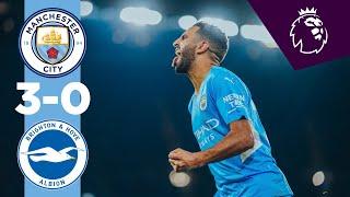 HIGHLIGHTS | Man City 3-0 Brighton | Premier League | Mahrez, Foden and Silva goals!
