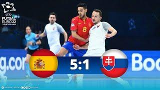 Обзор матча Испания - Словакия - 5:1. EURO 2022. 1/4 финала