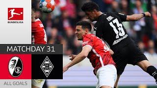 A Six-Goal Thriller | SC Freiburg - Borussia M'gladbach 3-3 | All Goals | MD 31 – Bundesliga 2021/22