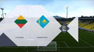 Lithuania vs Kazakhstan | 2020-21 UEFA Nations League | PES 2020