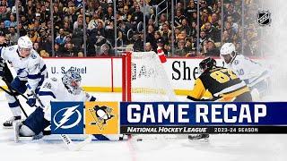 Lightning @ Penguins 4/6 | NHL Highlights 2024