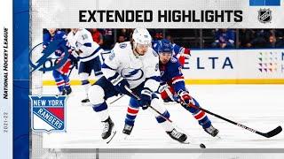 Tampa Bay Lightning vs New York Rangers | Jan.02, 2022 | Game Highlights | NHL 2022 | Обзор матча