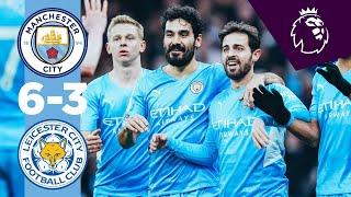 HIGHLIGHTS | Man City 6-3 Leicester | De Bruyne, Mahrez, Gündogan, Sterling & Laporte goals!