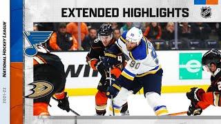 St. Louis Blues vs Anaheim Ducks | Nov.7, 2021 | Game Highlights | NHL 2022 | Обзор матча