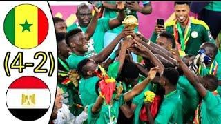 Сенегал - Египет 0 - 0  ( 4-2 ) Обзор полный матча  Кубока Африка