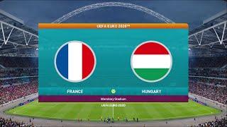 GROUP F [REPLAY] FRANCE 3-0 HUNGARY | UEFA EURO 2021 #PES2021
