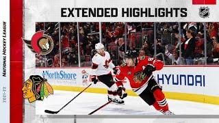 Ottawa Senators vs Chicago Blackhawks | Nov.01, 2021 | Game Highlights | NHL 2022 | Обзор матча