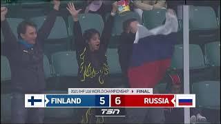 6:5! Сборная России выходит в финал ЮЧМ. Невероятный матч против Финляндии