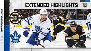 Boston Bruins vs Toronto Maple Leafs | Nov.6, 2021 | Game Highlights | NHL 2022 | Обзор матча