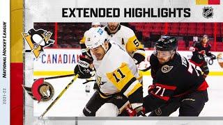 Pittsburgh Penguins vs Ottawa Senators | Feb.10, 2022 | Game Highlights | NHL 2022 | Обзор матча