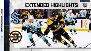 Seattle Kraken vs Boston Bruins | Feb.01, 2022 | Game Highlights | NHL 2022 | Обзор матча