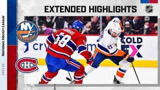 New York Islanders vs Montreal Canadiens | Nov.04, 2021 | Game Highlights | NHL 2022 | Обзор матча