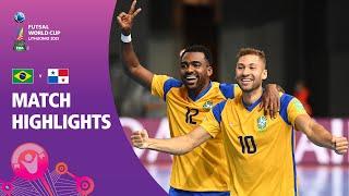 Brazil v Panama | FIFA Futsal World Cup 2021 | Match Highlights