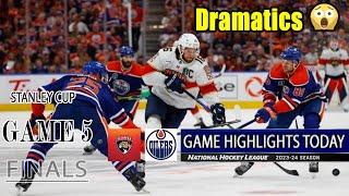 Edmonton Oilers vs Florida Panthers [Amazing, Must Watch] Game 5 (06/17/24) | NHL Stanley Cup Finals